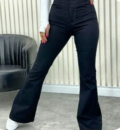 شلوار جین ترک مدل دمپا بوتکات کد 10102