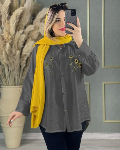 تونیک مانتویی آفتابگردون