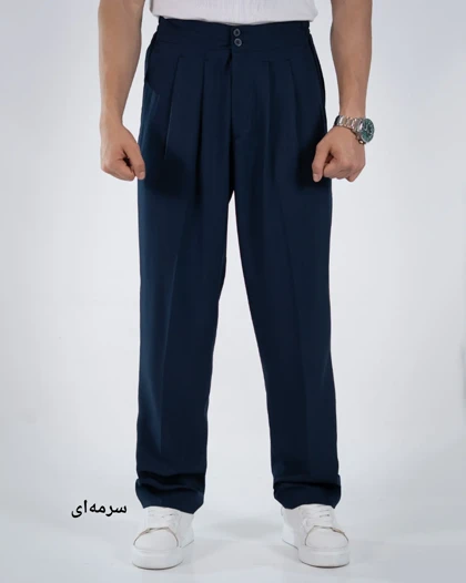 شلوار بگ بزیاق کمرکش-کد5132