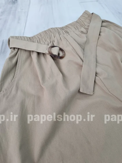 دامن جیب کراس ساده