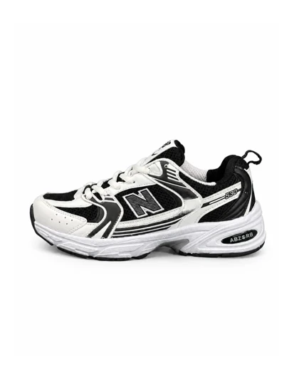 کتانی زنانه مدل نیوبالانس سفید مشکی (کیفیت درحد مستر) New Balance 530