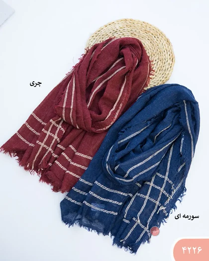 شال رگه دوزی 4226