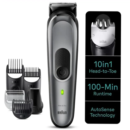 ماشین اصلاح 10 کاره براون Braun مدل MGK7420 سری 7