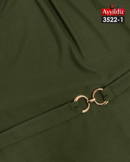 پیراهن عروسکی زنانه سایز بزرگ کد 3522