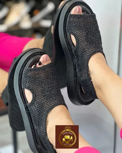 صندل طبی تابستانی زنانه گیپوری گل
