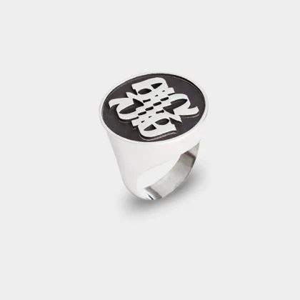 انگشتر نقره هیچ (L) مدل پافیلی unisex