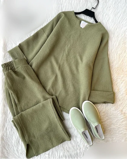 ست مانتو شلوار گیسو