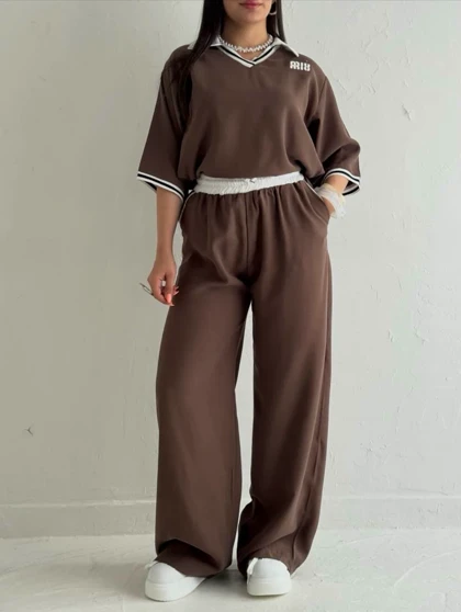 ست پلوشرت و شلوار miu miu