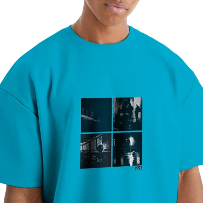 تیشرت اورسایز مردانه basketball 1991 مدل TS1973