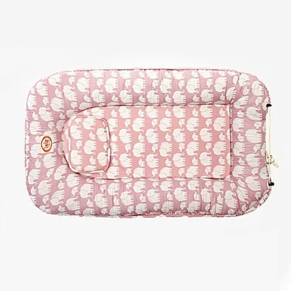 پشه بند فیل صورتی تشک دار isiz