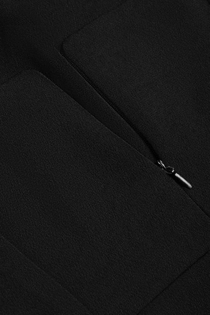 پیراهن کرپ مشکی 9011