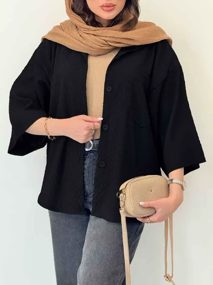شومیز تک جیب هیلا