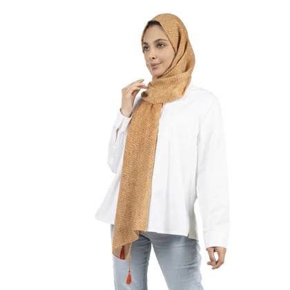 شال طرح خطی زنانه - 39251734