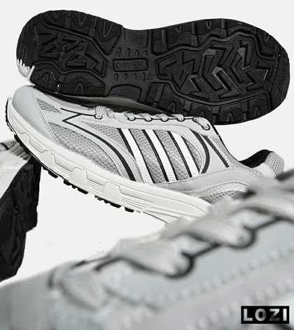کفش کتانی بزرگ پا خاکستری ADIDAS response