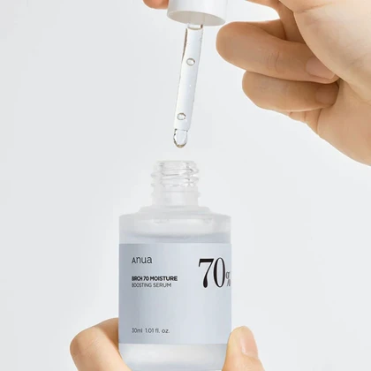 سرم آبرسان قوی آنوآ با عصاره توس سفید Anua, Birch 70% Moisture Boosting Serum