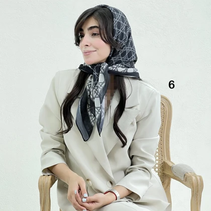 مینی اسکارف زنانه طرحدار | آی بولک