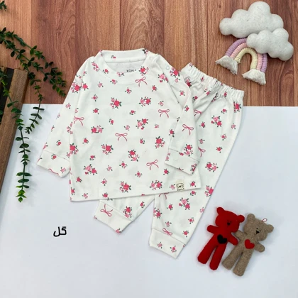 بلوز شلوار راحتی نوزادی تا3سال