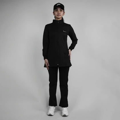 ست سویشرت و شلوار زنانه نایک مدل DS-Dri Fit-4K1058 مشکی