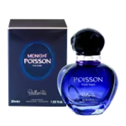 ادکلن مینی زنانه بالرینا مدل Poisson آبی حجم 30 میلی لیتر