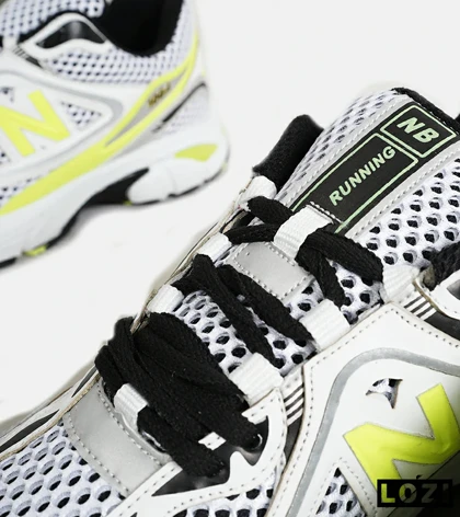 کفش کتانی مردانه و زنانه سفید لیمویی NEW BALANCE 1064 V.2
