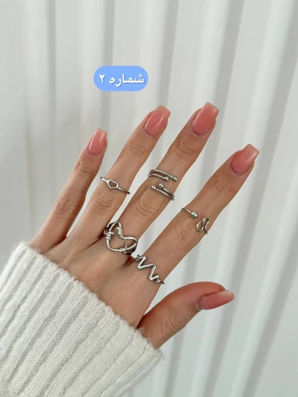 پک انگشتر 5 عددی