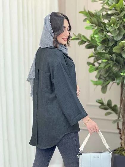 شومیز پشت دکمه رکسانا