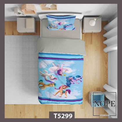 روتختی کودک طرح اسبهای تک شاخ مدل T5299