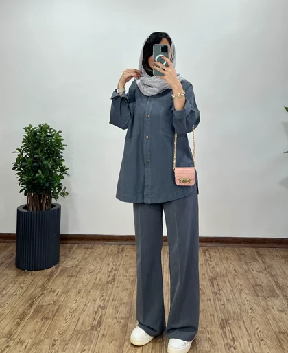 مانتو مداد رنگی آسمان 7