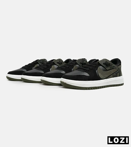 کفش مردانه و زنانه مشکی یشمی NIKE AIR JORDAN
