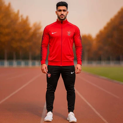 ست سویشرت شلوار پرسپولیس مردانه مدلJ92