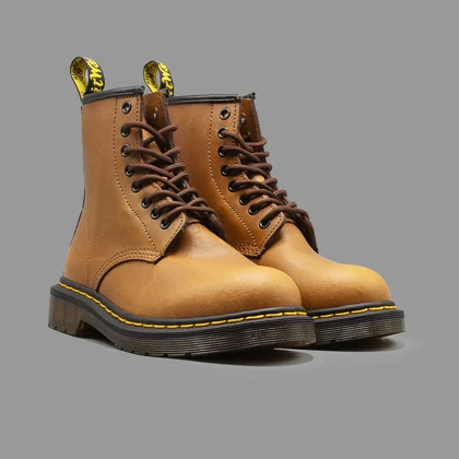بوت دکتر مارتینز 1460 قهوه ای Dr.Martens 1460 Brown
