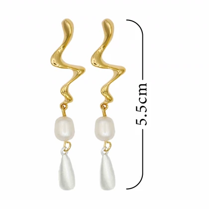 گوشواره مروارید فانتزی