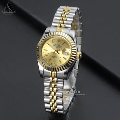 ساعت رولکس دیت جاست زنانه طلایی Rolex Datejust GL3