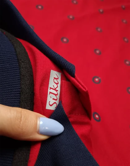 ست راحتی نیم آستین مردانه طرح بهنام سیلکا