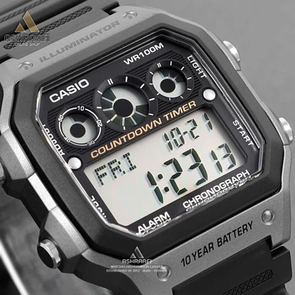 ساعت مچی اورجینال کاسیو مدل Casio AE-1300WH-8AVDF