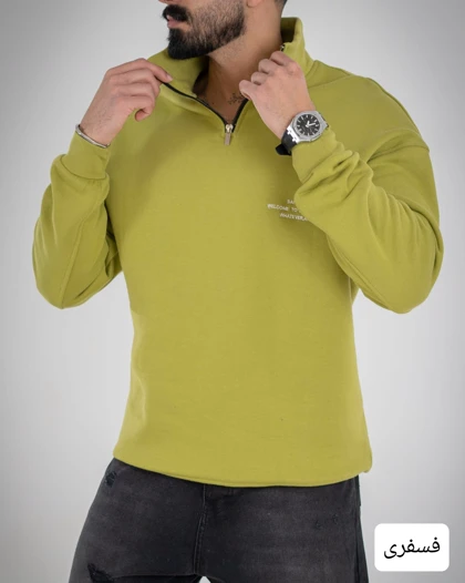 دورس مردانه نیم زیپ پویا_کد4752