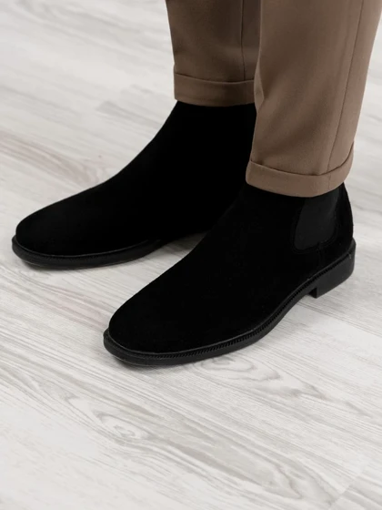 بوت چلسی اشبالت چرم طبیعی کد sho223