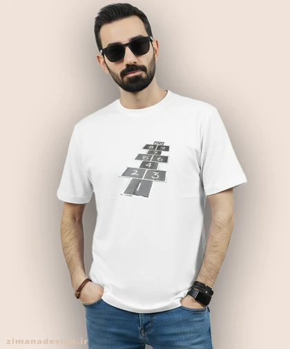 تیشرت مردانه و زنانه نوستالژی طرح بازی لی لی