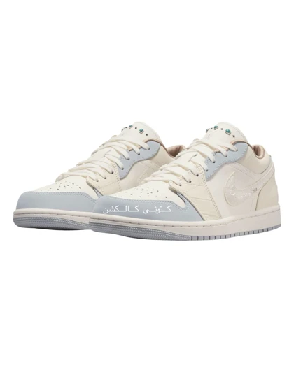 کتانی ویتنامی نایک ایر جردن وان لو Nike Air Jordan 1 Low sail soft pear