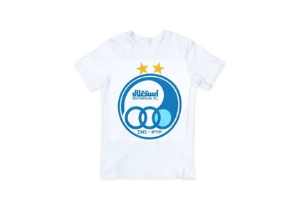 تیشرت Esteghlal طرح لوگو استقلال کد 206281