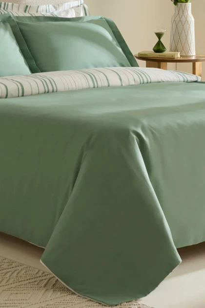 سرویس روتختی دو نفره Karaca Home مدل Cool Stripe پنبه پلی‌استر