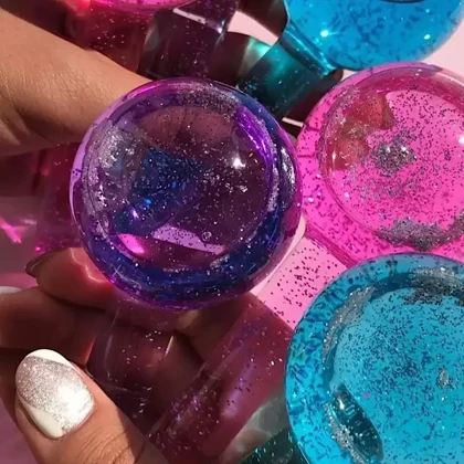 ماساژور دستی مدل گوی یخی اکلیل دار بسته 2 عددی