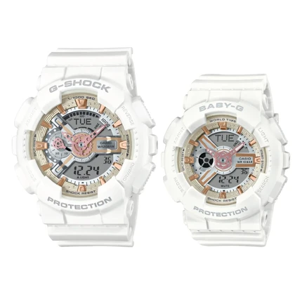 ست ساعت های مچی G-Shock و BABY-G مدل CASIO-LOV-20A-7A