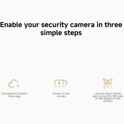 دوربین مداربسته هوشمند شیائومی Xiaomi مدل C301 با کیفیت 2K