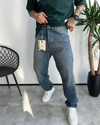 شلوار بگ استایل کثیفشور ساده SCOTCH & SODA