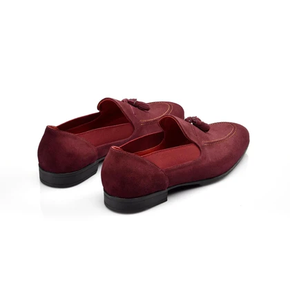 Suede Tassel Loafer - Code S352-2