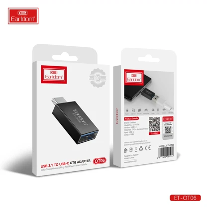 مبدل تایپ سی به یو اس بی ارلدام Earldom ET-OT06 Type-C to USB Converter