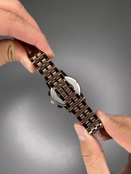 ساعت مچی سیتیزن وی ای پی کورنوگراف شکلاتی Citizen VIP