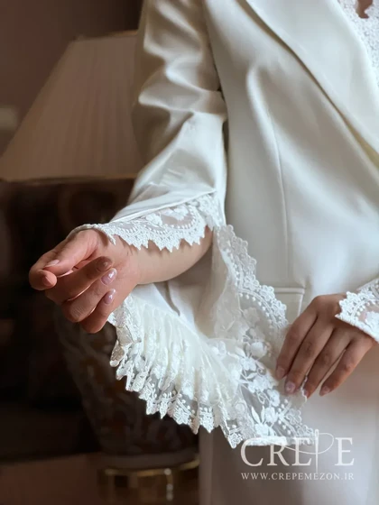 کت کرپ گیپور دار