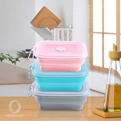 ظرف تاشو سیلیکونی 800 میل K80